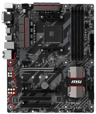 MSI B350 Tomahawk emolevy