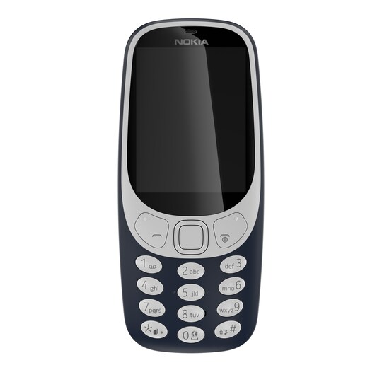 Nokia 3310 matkapuhelin (tummansininen)