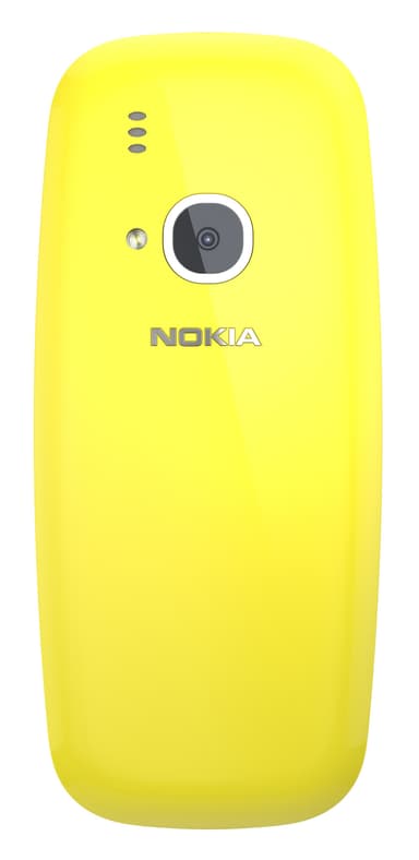 Nokia 3310 matkapuhelin (keltainen) - Vain 2G
