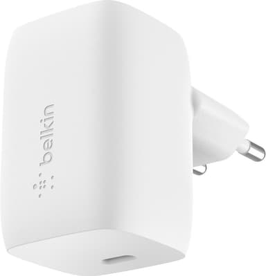 Belkin BOOST CHARGE Pro 60W GaN USB-C seinälaturi (valkoinen)