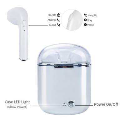 Bluetooth Headset Earphone latauskotelolla