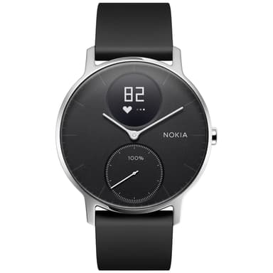 Nokia HR steel aktiivisuusranneke 36mm (musta)