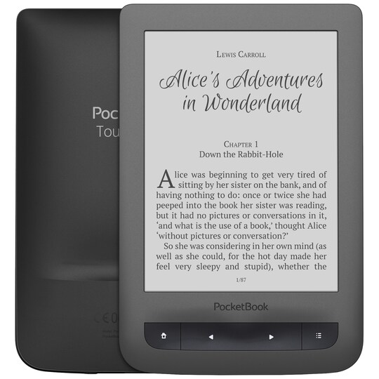 PocketBook Touch Lux 3 e-kirjan lukulaite ( harmaa)