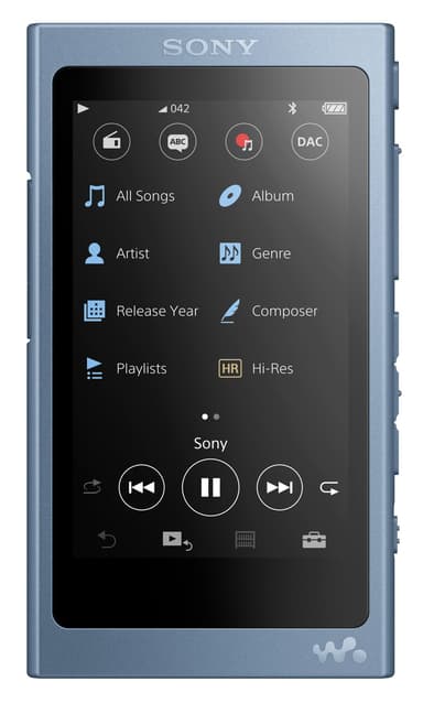 Sony Walkman 16 GB NWA-45 (sininen)