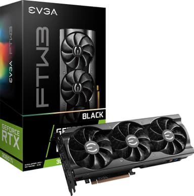 EVGA GeForce RTX 3060 Ti FTW3 Black näytönohjain