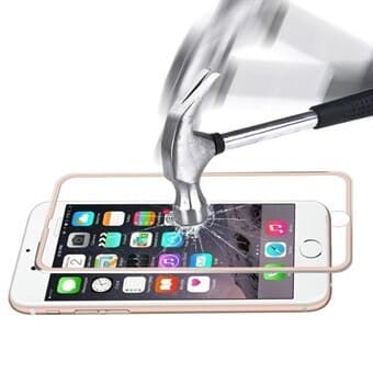 Karkaistu Lasisuoja iPhone 8 / 7 Rose Gold