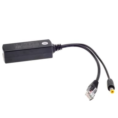 PoE-splitter RJ45/DC uros 12V