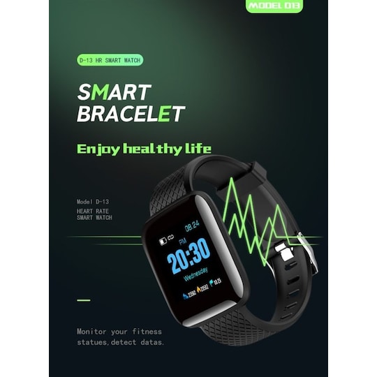 Smartwatch unen seuranta / verenpaine / syke / puhelu-id jne