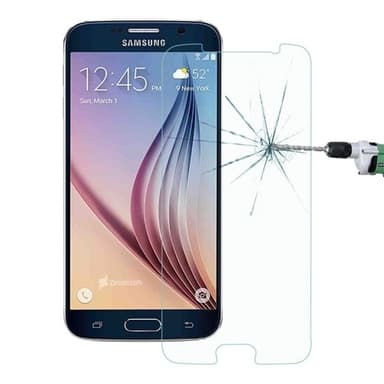 Näytönsuoja karkaistua Lasia Samsung Galaxy S6 - 2PAKKAUS