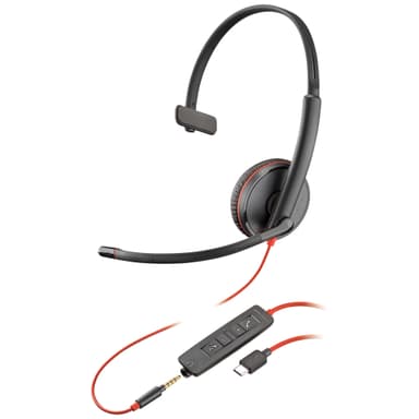 Plantronics BlackWire 3215 USB mono kuulokemikrofoni