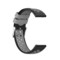 Rannekoru Silikoni Samsung Gear S3 Frontier / Classic Musta / Harmaa