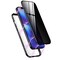 Magneettikotelo yksityisyyden suojauksella iPhone 12 Mini Black -puhelimelle