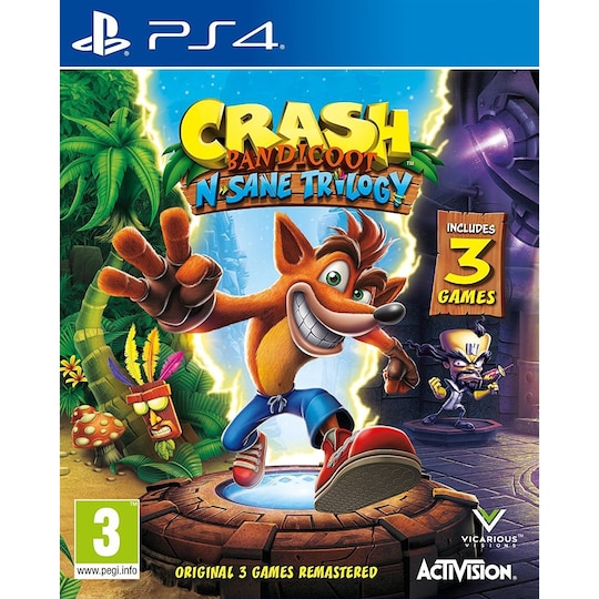 Crash Bandicoot - N Sane Trilogy (PS4)