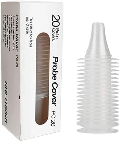 Korvalämpömittari Braun 20-pack suoja