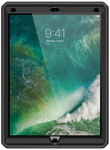 OtterBox Defender iPad Pro 12,9" kotelo (musta)