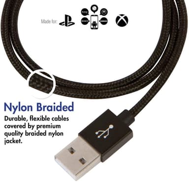 Mikro-USB-kaapeli 3m musta