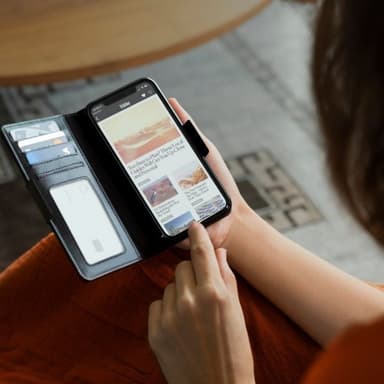 Twelve South BookBook iPhone 12 Pro Max Kotelo Ruskea