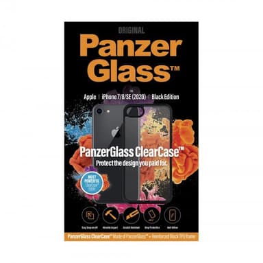 iPhone 7/8/SE Suojakuori ClearCase Black Edition