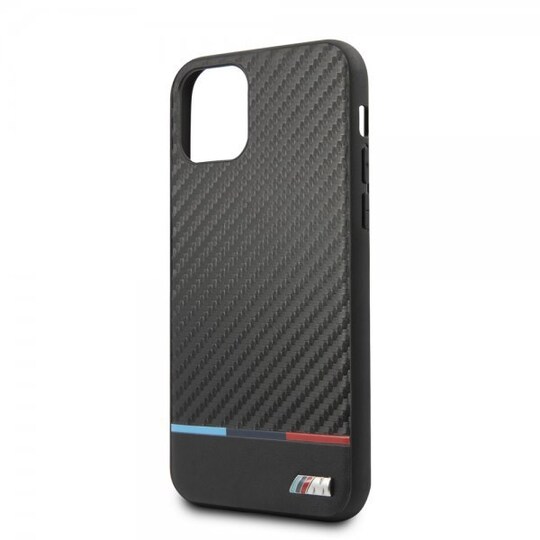 BMW iPhone 11 Pro Kuori Tricolore Cover Musta