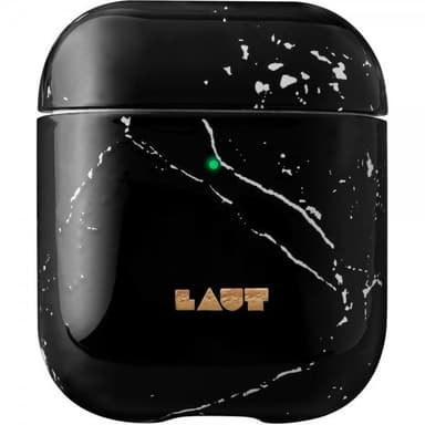 LAUT AirPods (1/2) Kuori Huex Elements Marmori Musta