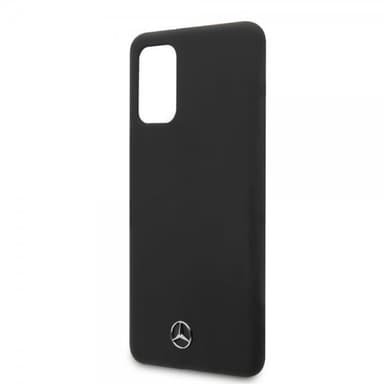 Mercedes Benz Samsung Galaxy S20 Plus Suojakuori Logolla Musta