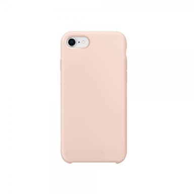 XQISIT iPhone 7/8/SE Kuori Silikoniii Case Vaaleanpunainen