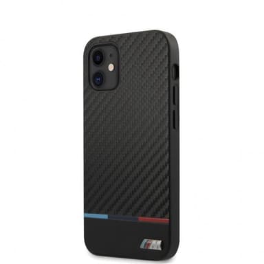 BMW iPhone 12/iPhone 12 Pro Suojakuori Tricolore Musta