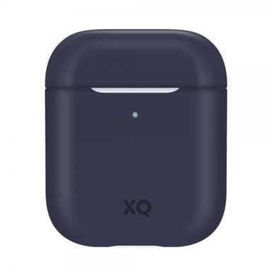 XQISIT AirPods (1/2) Kuori Silikoniii Case Sininen
