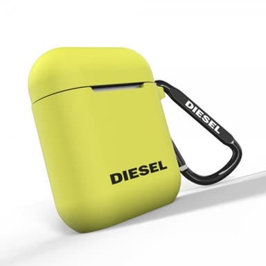 Diesel AirPods (1/2) Suojakuori Silikoni Neon Lime