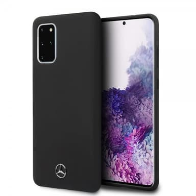 Mercedes Benz Samsung Galaxy S20 Plus Suojakuori Logolla Musta