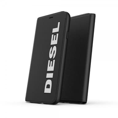 Diesel iPhone X/Xs Suojakotelo Booklet Case Core Musta