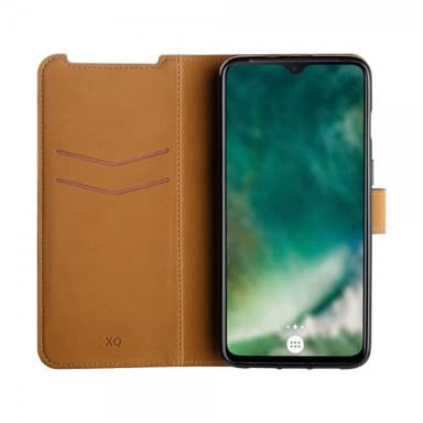 XQISIT OnePlus 7 Kotelo Slim Wallet Selection Musta