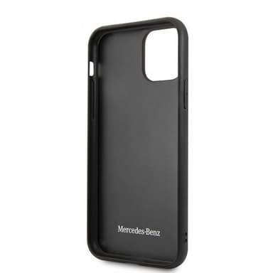 Mercedes Benz iPhone 11 Pro Max Suojakuori Wood Line Rosewood