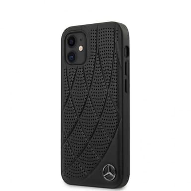 Mercedes Benz iPhone 12 Mini Suojakuori Bow Cover Musta