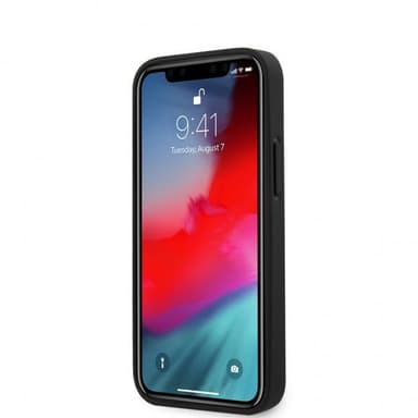 Mercedes Benz iPhone 12 Mini Suojakuori Bow Cover Musta