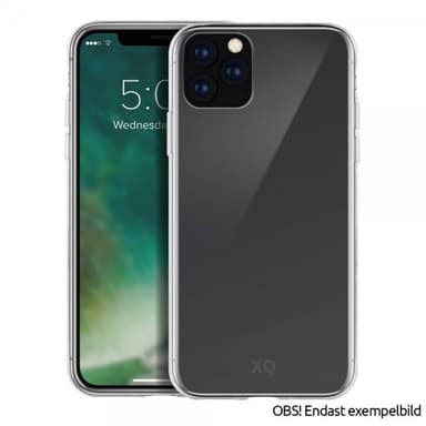 XQISIT iPhone 12 Pro Max Kuori Flex Case Läpinäkyvä Kirkas