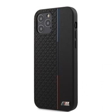BMW iPhone 12/iPhone 12 Pro Suojakuori Tricolore Musta