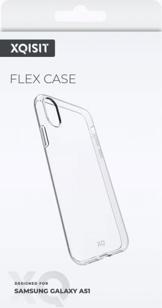 XQISIT Samsung Galaxy A51 Kuori Flex Case Läpinäkyvä Kirkas