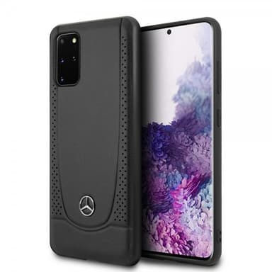 Mercedes Benz Samsung Galaxy S20 Plus Kuori Perforoitu Musta