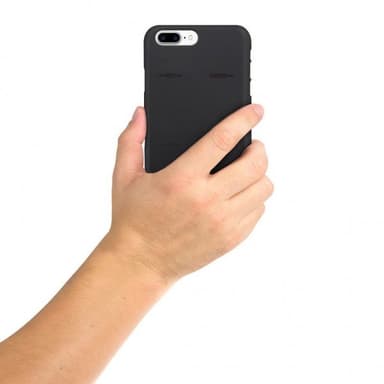 Twelve South iPhone 7/8/SE Kotelo BookBook Aito Nahka Irrotettava Kuori Musta