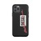 Diesel iPhone 12/iPhone 12 Pro Suojakuori Moulded Case Embroidery Musta Coral