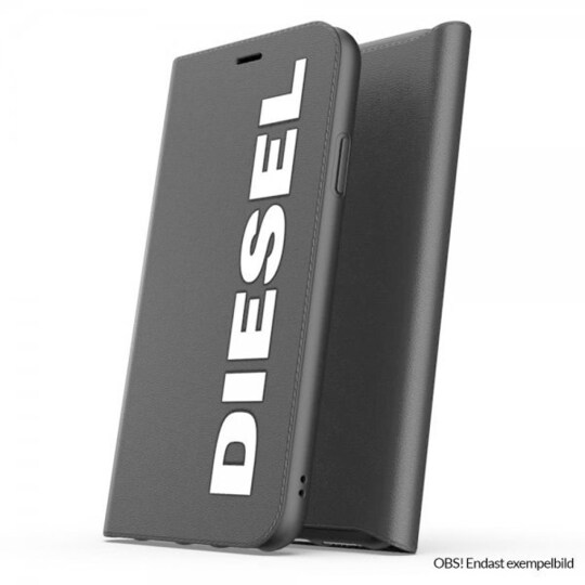 Diesel iPhone 12 Pro Max Suojakotelo Booklet Case Musta
