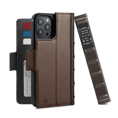 Twelve South BookBook iPhone 12 Pro Max Kotelo Ruskea