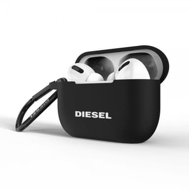 Diesel AirPods Pro Suojakuori Silikoni Musta