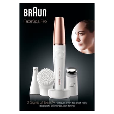 Braun FaceSpa Pro kasvoepilaattori 911