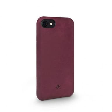 Twelve South iPhone 7/8/SE Suojakuori Relaxed Leather Marsala