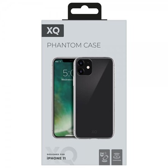 XQISIT iPhone 11 Suojakuori Phantom Läpinäkyvä Kirkas