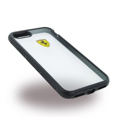 Ferrari Racing Shockproof Kuori Apple iPhone 7/8/SE Musta