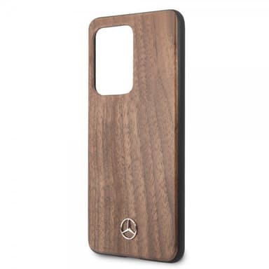 Mercedes Benz Samsung Galaxy S20 Ultra Kuori Wood Line Ruskea