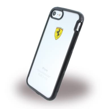 Ferrari Racing Shockproof Kuori Apple iPhone 7/8/SE Musta